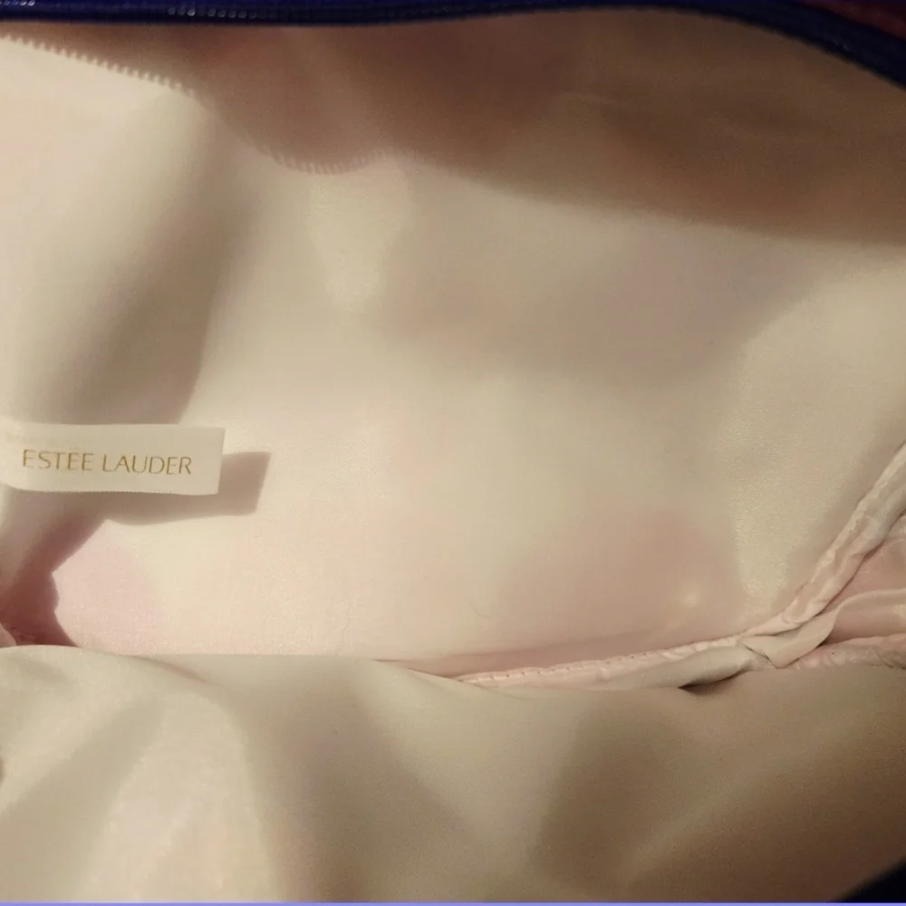 Estee Lauder Multicolor Cosmetic Bag-NWOT
